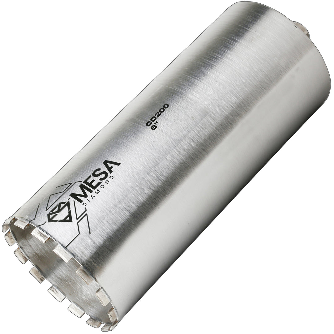 Mesa Diamond Core Drill Bit PRO CD200 diamond core drill bit 8" x 18" for concrete core drilling