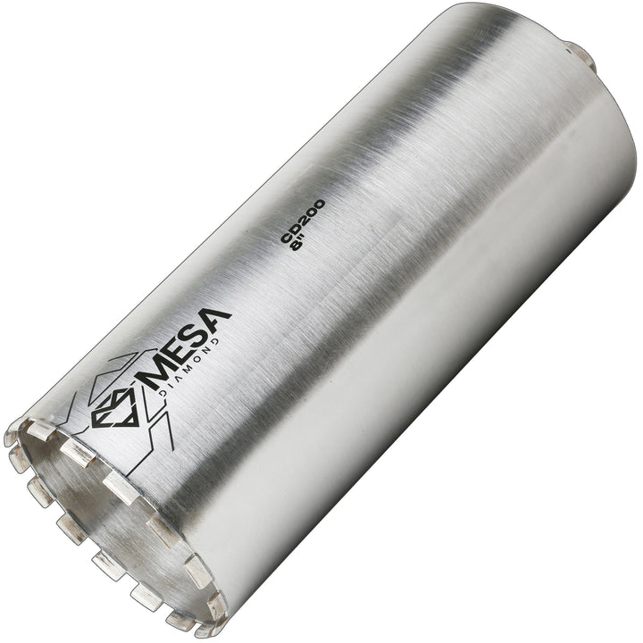 Mesa Diamond Core Drill Bit PRO CD200 diamond core drill bit 8" x 18" for concrete core drilling