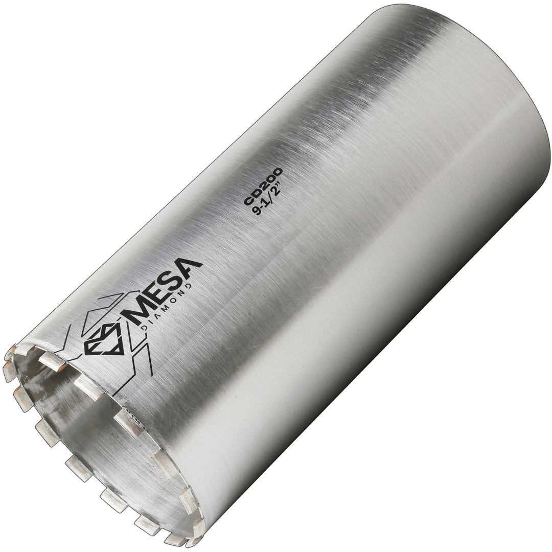 Mesa Diamond Core Drill Bit PRO CD200 diamond core drill bit 9-1/2" x 13" for concrete core drilling