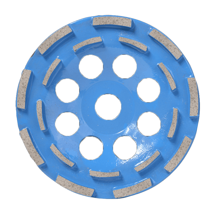 Mesa Diamond Double Row Grinding Cup Wheel DR100 diamond grinding cup wheel 4.5" for surface grinding and coating removal