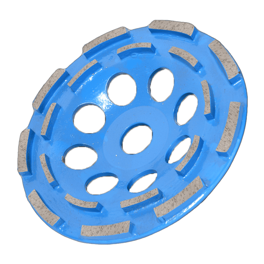 Mesa Diamond Double Row Grinding Cup Wheel DR100 diamond grinding cup wheel 6" for surface grinding and coating removal