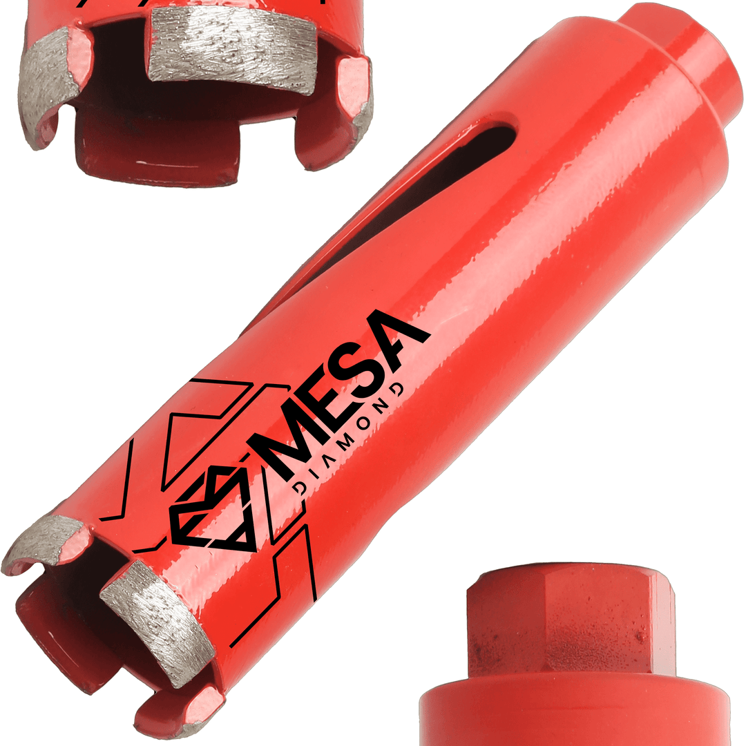 Mesa Diamond Dry Core Drill Bits diamond core drill bit 2 13/16 in x 72mm for concrete core drilling