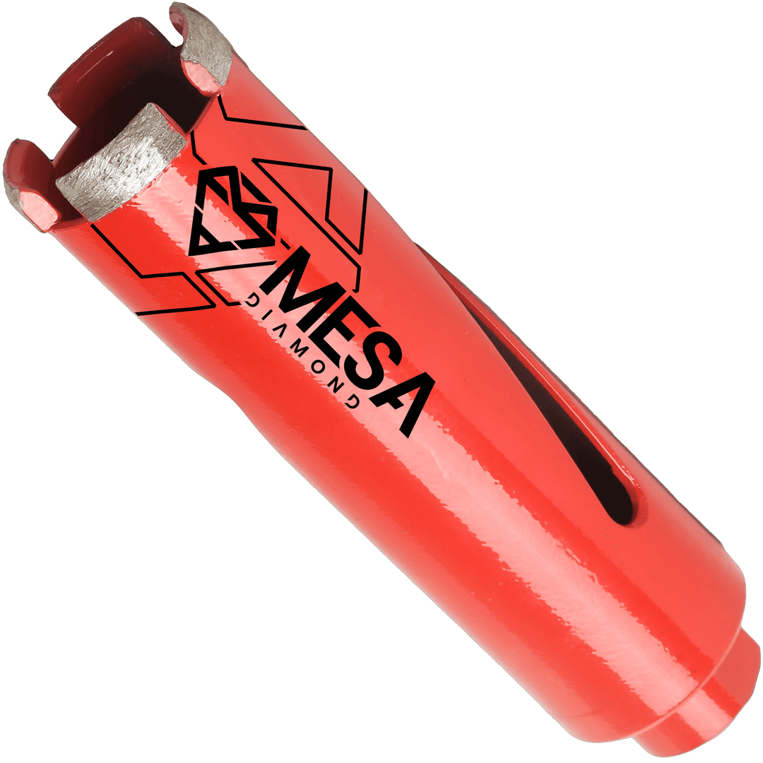 Mesa Diamond Dry Core Drill Bits diamond core drill bit 4 13/16 in x 122mm for concrete core drilling