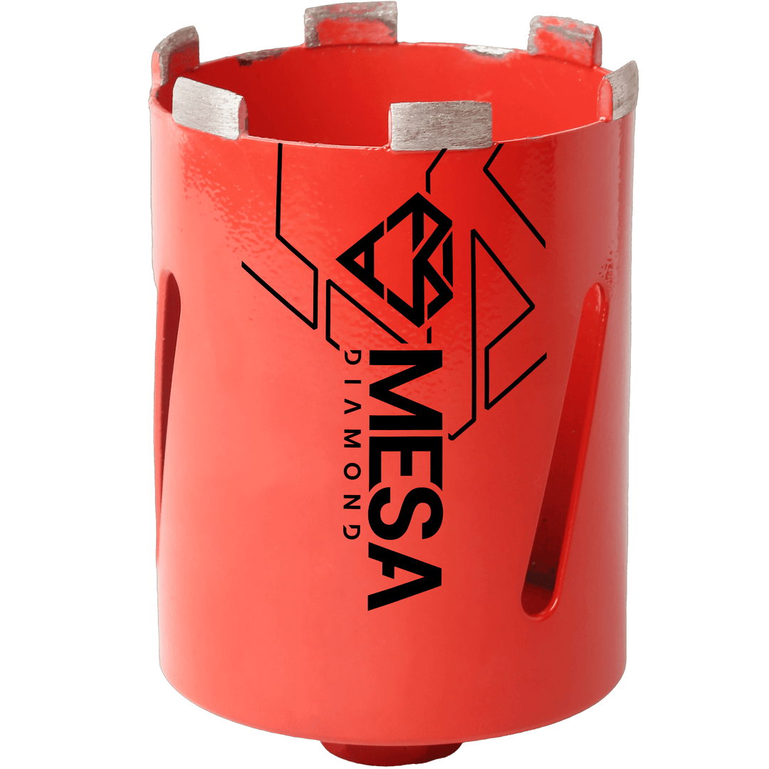 Mesa Diamond Dry Core Drill Bits diamond core drill bit 5 7/32 in x 132mm for concrete core drilling