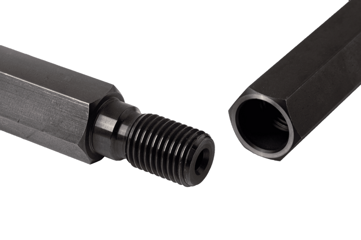 Extensions for Core Drill Bits – core drill extension by Mesa Diamond for extending core drill bit reach