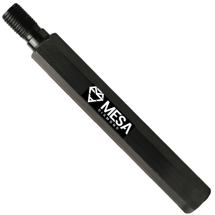 Mesa Diamond Extensions for Core Drill Bits for extending core drill bit reach
