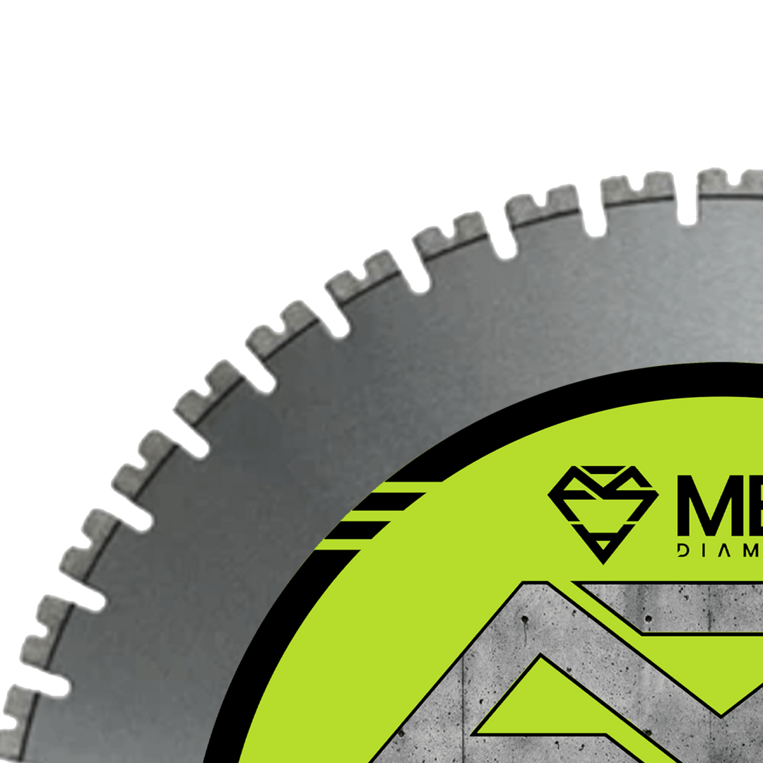 Mesa Diamond W Segmented Concrete Diamond Blade WS211 for cutting cured and reinforced concrete